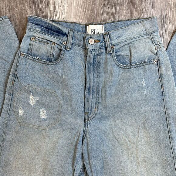 BDG Reworked Baggy Jeans | Grunge Patchwork Denim | Size 28 | 1527 - Picture 4 of 15